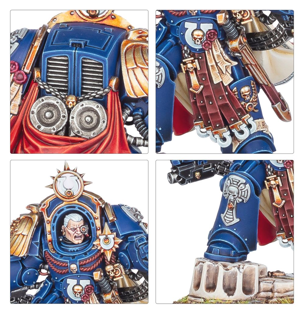 Marneus Calgar In Armour Of Antilochus