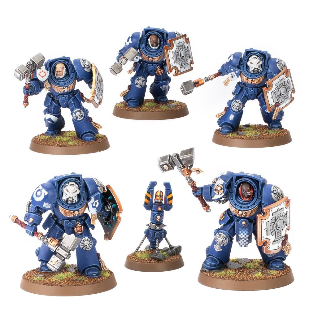Space Marines: Terminator Assault Squad | Buy Online from The Home Crafters