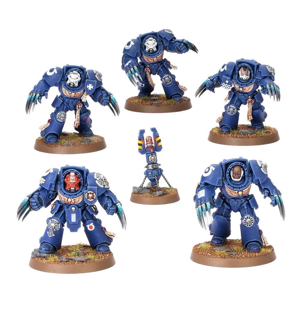 Space Marines: Terminator Assault Squad | Buy Online from The Home Crafters