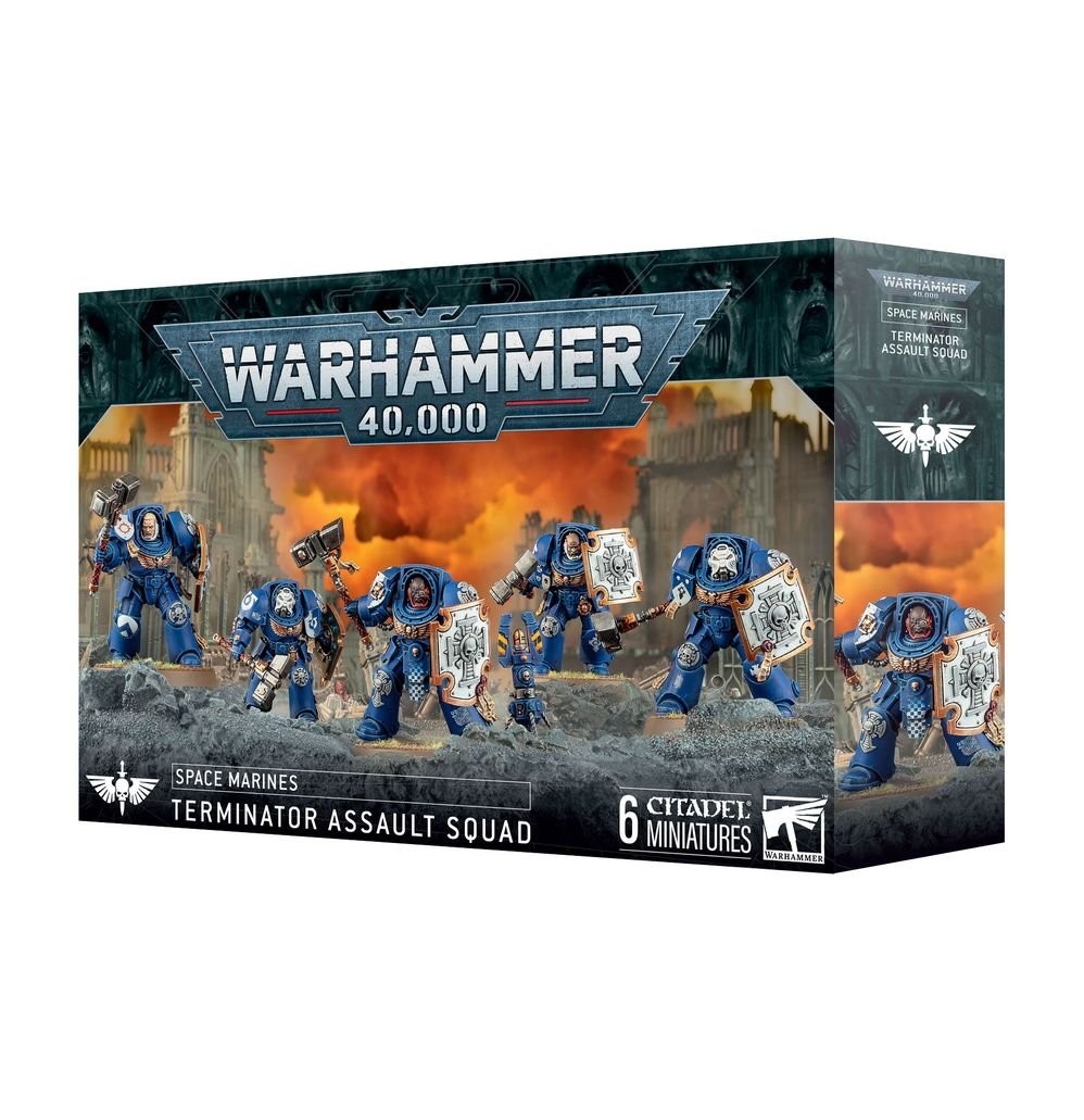 Space Marines: Terminator Assault Squad | Buy Online from The Home Crafters