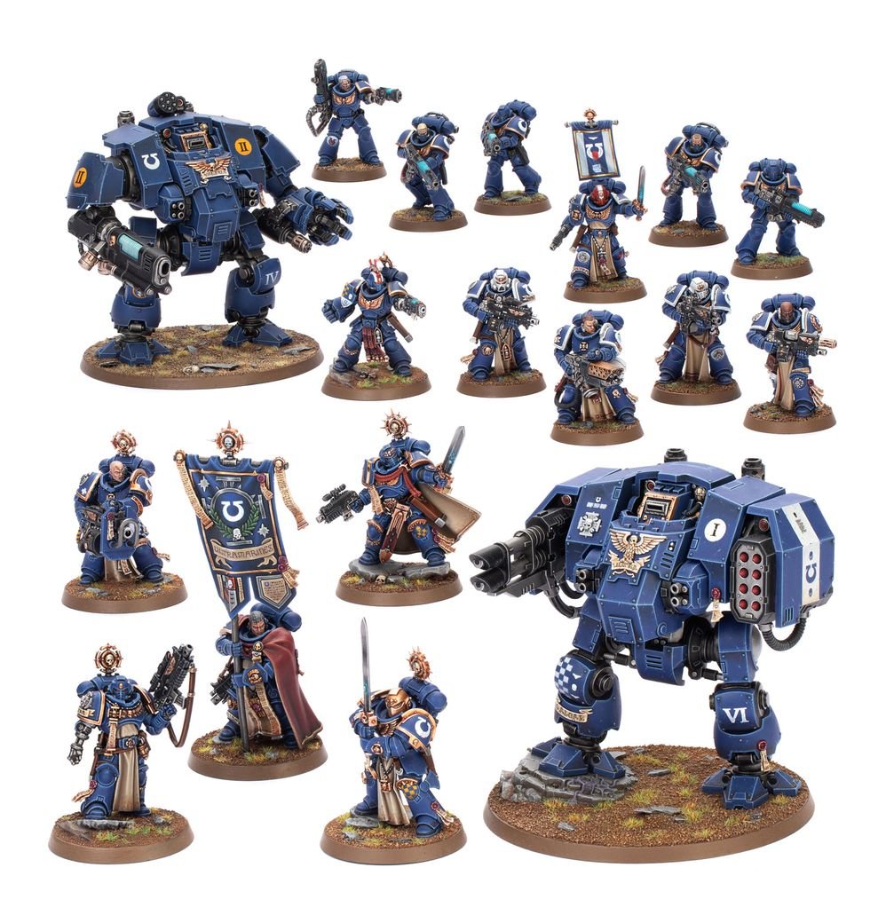 40k Battleforce Box - Space Marines: Iron Halo Strike Force | Buy Online from The Home Crafters