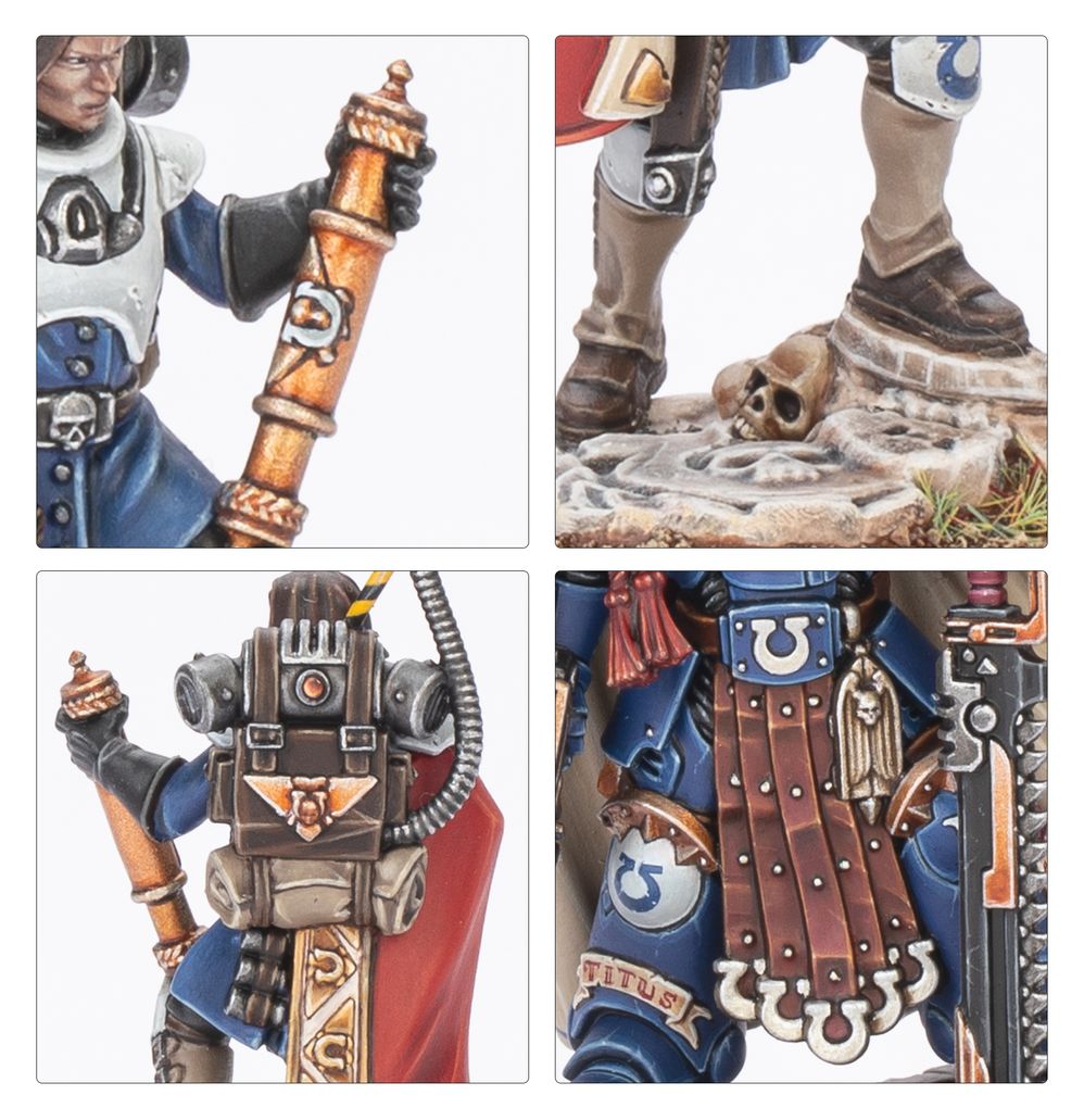Captain Titus & The Wardens Of Ultramar | Buy Online from The Home Crafters