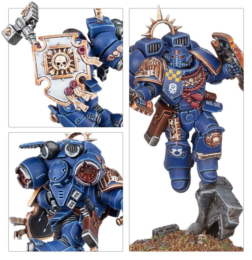 Space Marines: Captain with Jump Pack & Relic Shield | Buy Online from The Home Crafters