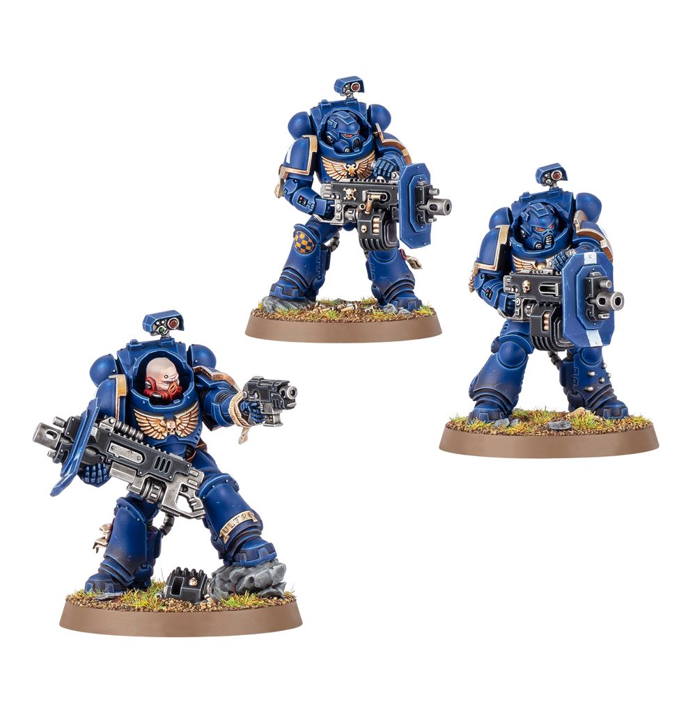 Space Marines: Eradicator Squad With Heavy Bolters