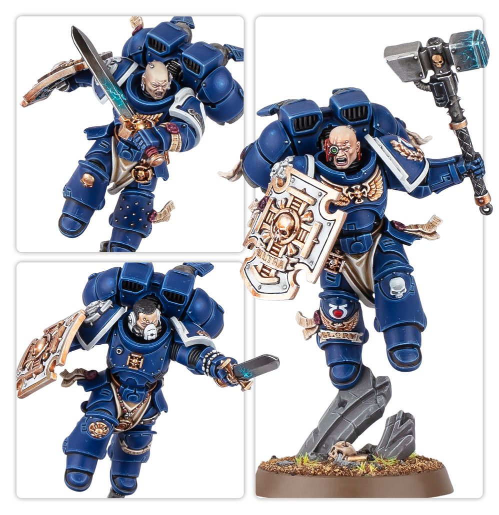 Space Marines: Vanguard Veteran Squad with Jump Packs