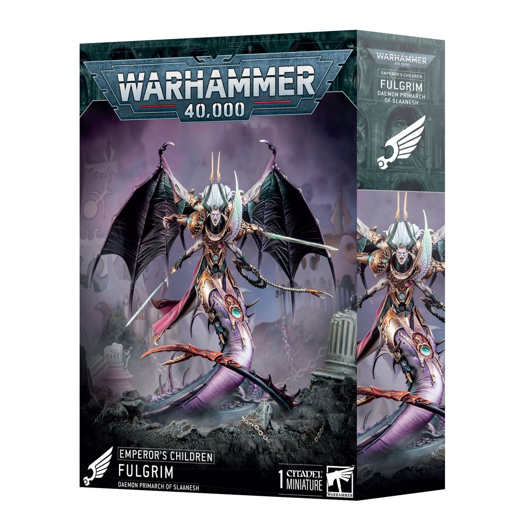 Emperors Children: Fulgrim Daemon Primarch of Slaanesh