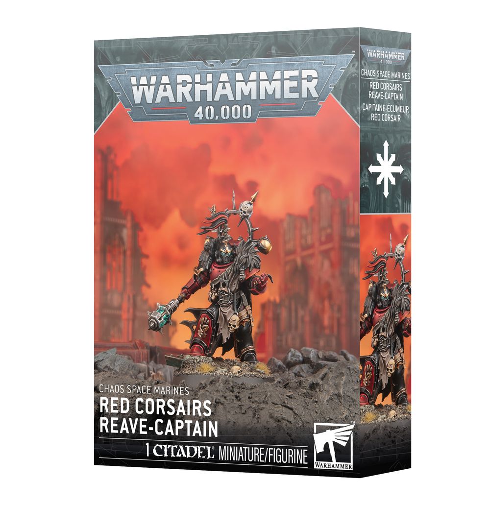 Chaos Space Marines: Red Corsairs Reave - Captain | Buy Online from The Home Crafters