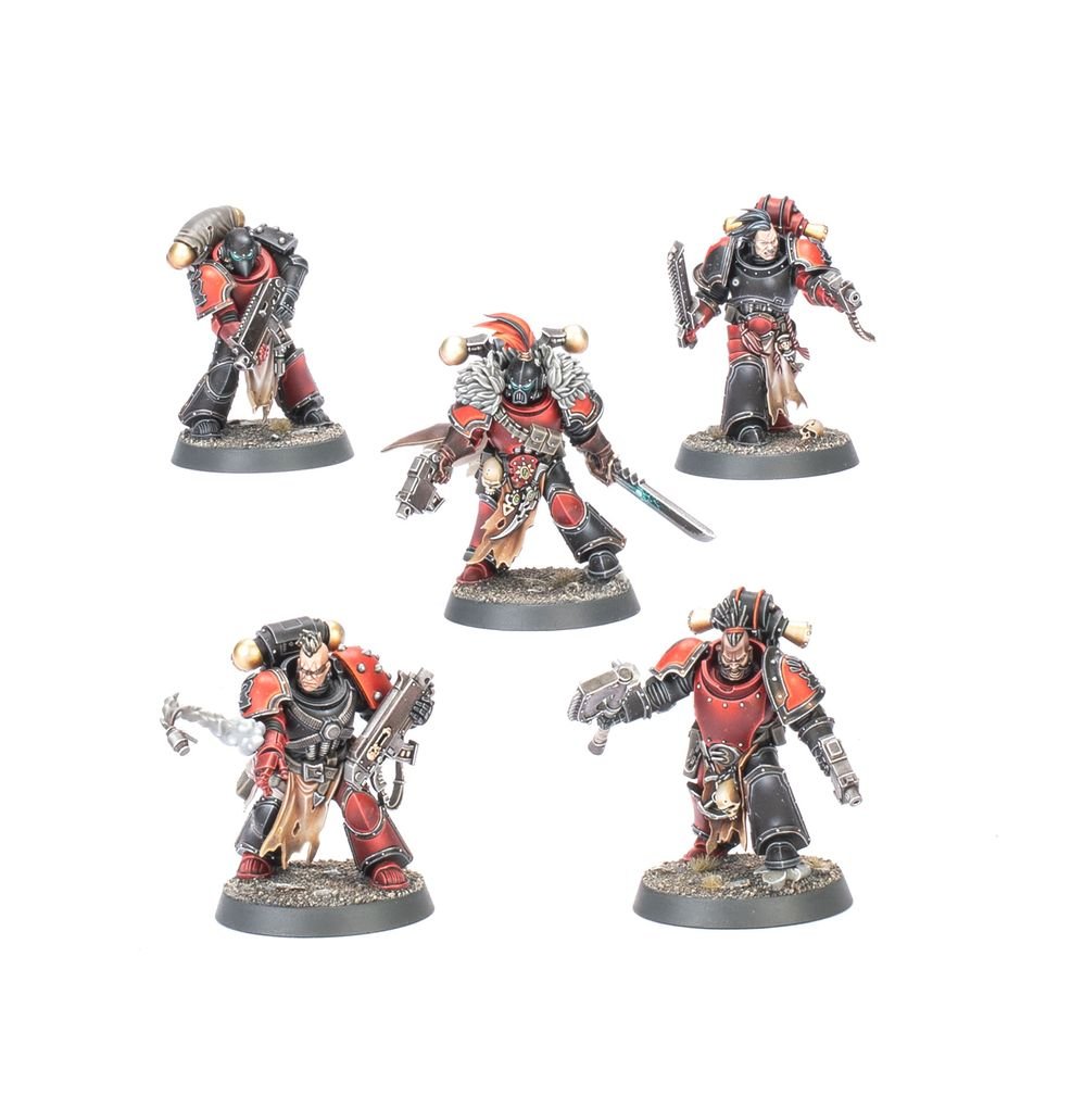 Chaos Space Marines: Red Corsairs Raiders | Buy Online from The Home Crafters