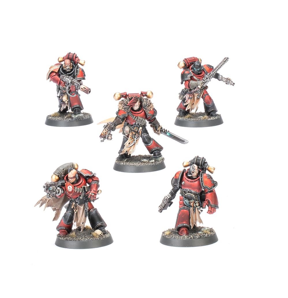 Chaos Space Marines: Red Corsairs Raiders | Buy Online from The Home Crafters