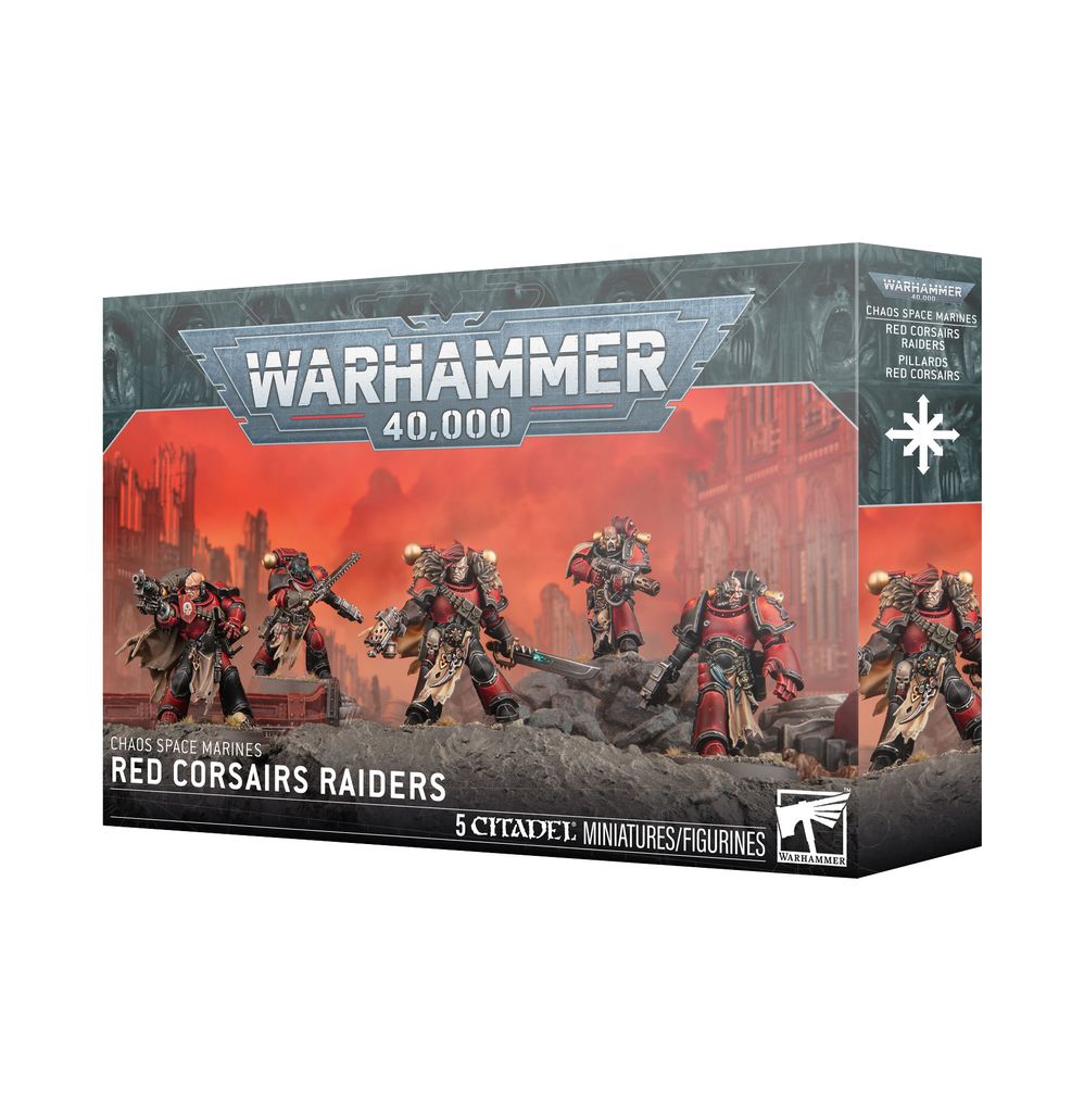 Chaos Space Marines: Red Corsairs Raiders | Buy Online from The Home Crafters