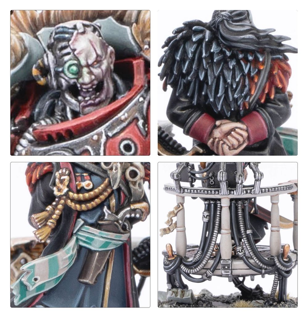 Chaos Space Marines: Huron Blackheart | Buy Online from The Home Crafters