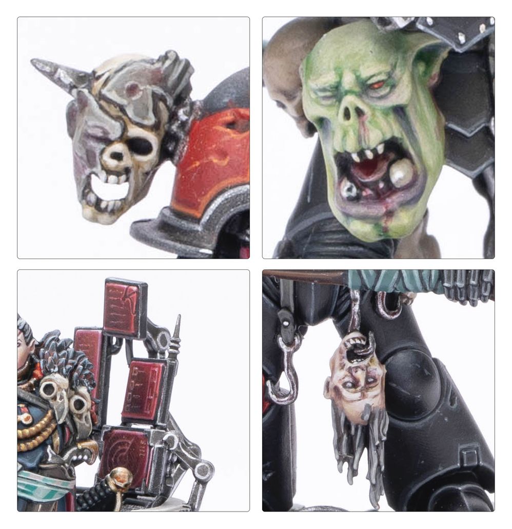 Chaos Space Marines: Huron Blackheart | Buy Online from The Home Crafters