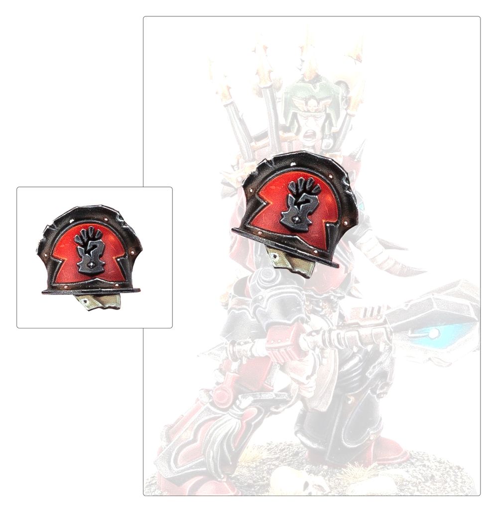 Chaos Space Marines: Red Corsairs Upgrades & Transfers | Buy Online from The Home Crafters