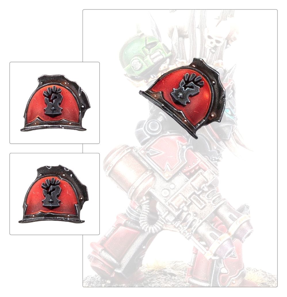 Chaos Space Marines: Red Corsairs Upgrades & Transfers | Buy Online from The Home Crafters