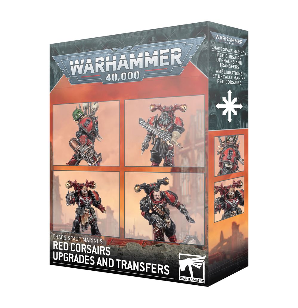 Chaos Space Marines: Red Corsairs Upgrades & Transfers | Buy Online from The Home Crafters