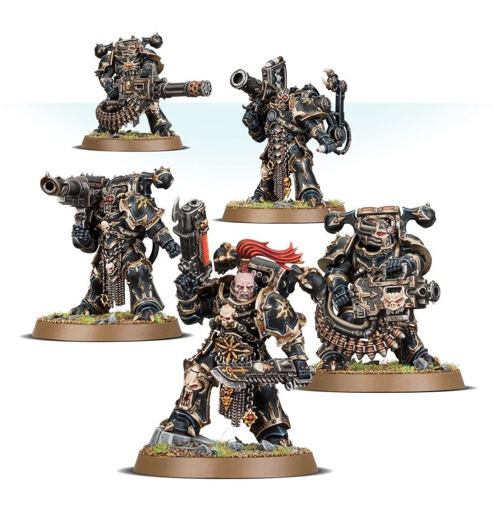 40k Battleforce Box - Chaos Space Marines: Hellforged Warband | Buy Online from The Home Crafters