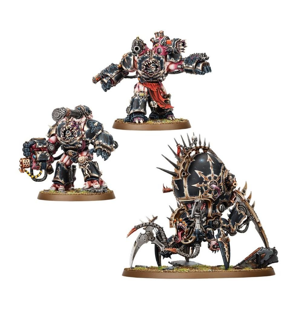 40k Battleforce Box - Chaos Space Marines: Hellforged Warband | Buy Online from The Home Crafters