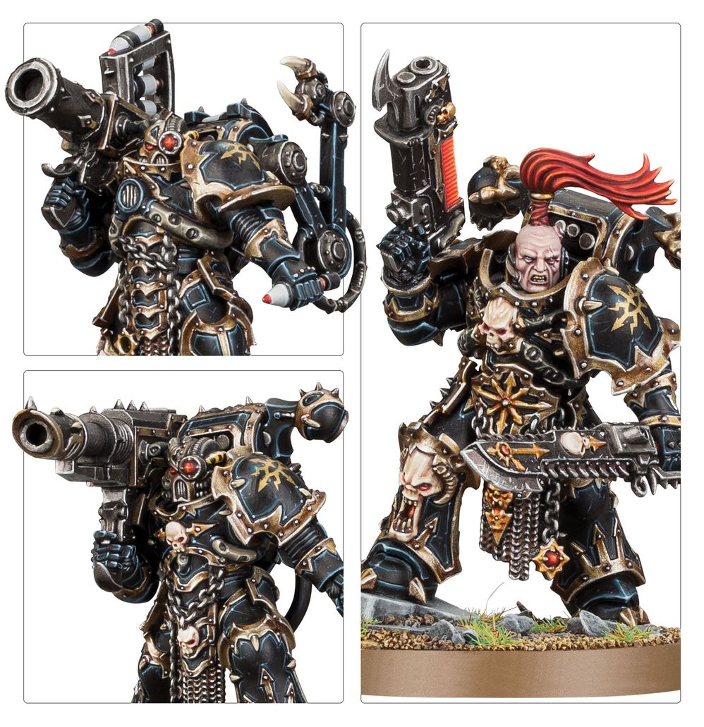 40k Battleforce Box - Chaos Space Marines: Hellforged Warband | Buy Online from The Home Crafters