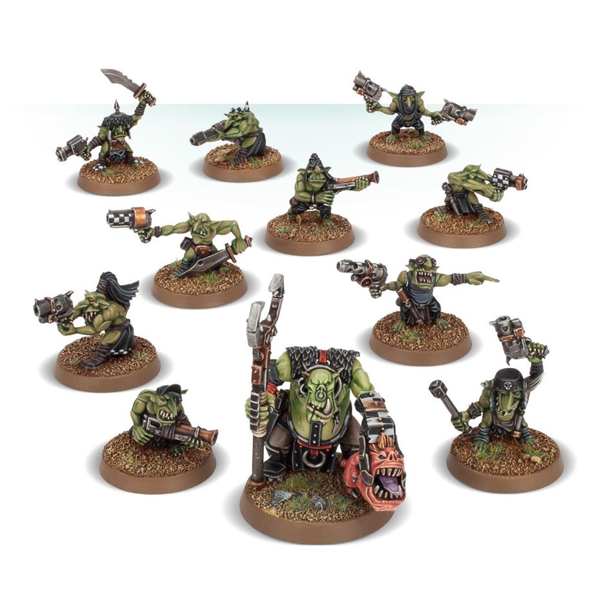 Warhammer 40k: Orks - Runtherd and Gretchin