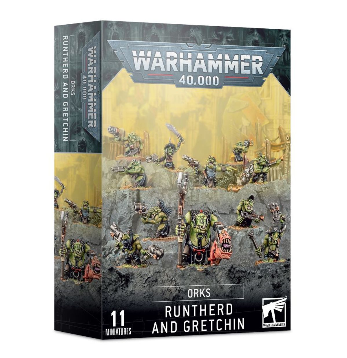 Warhammer 40k: Orks - Runtherd and Gretchin