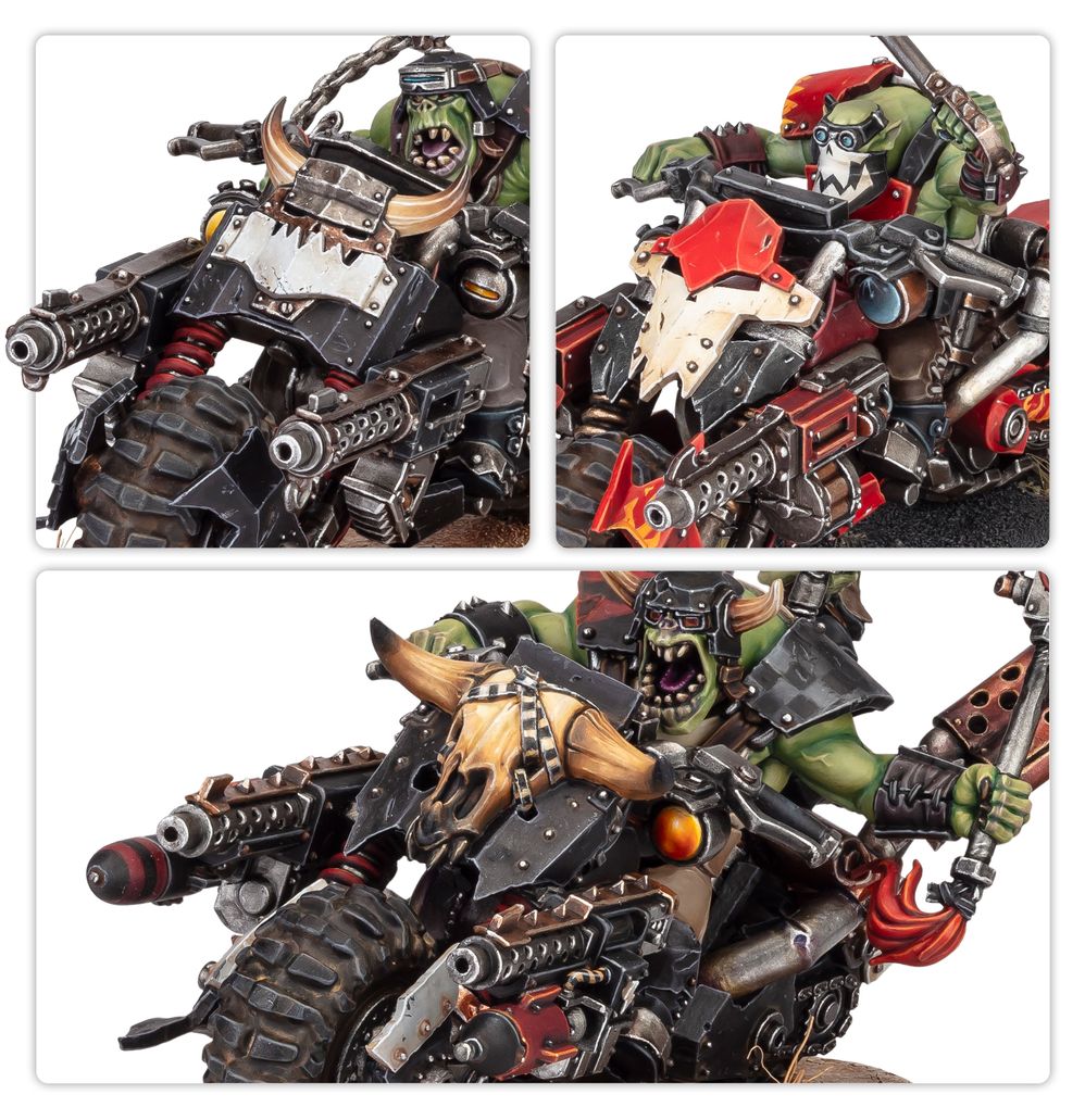 Orks: Warbikers | Buy Online from The Home Crafters