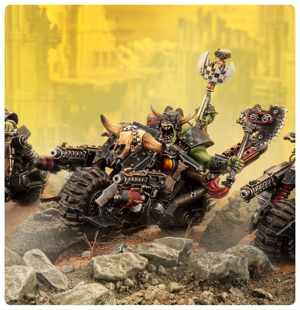 Orks: Warbikers | Buy Online from The Home Crafters