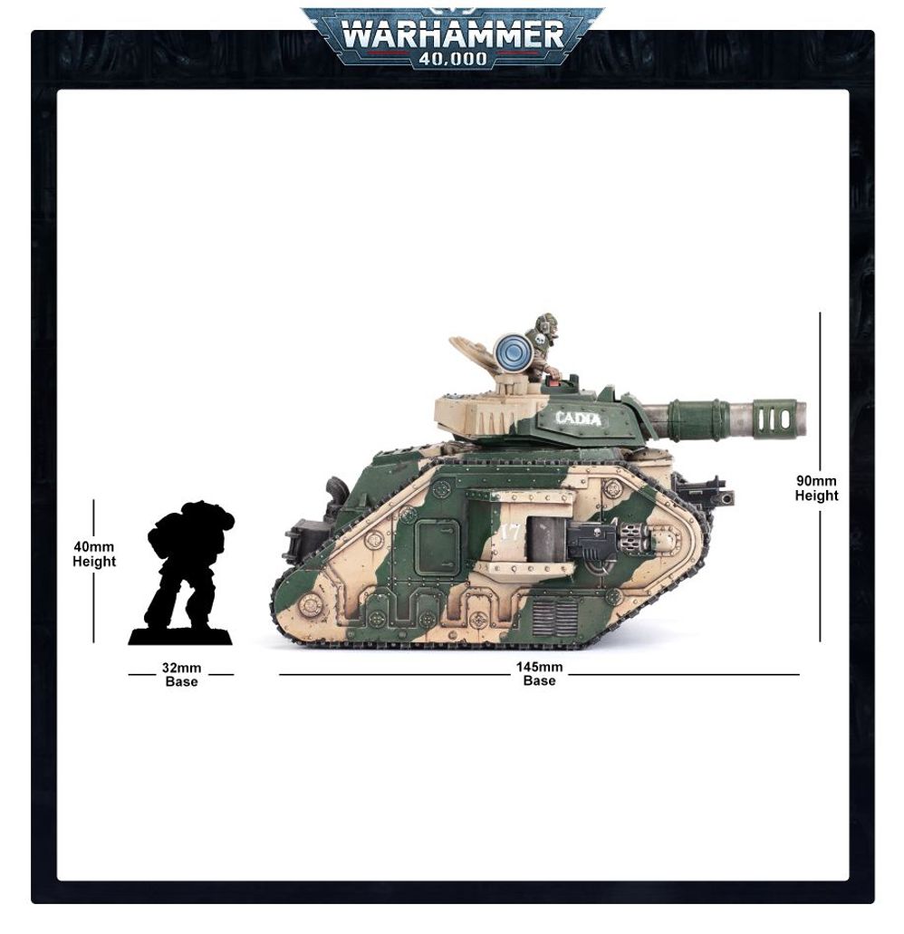 Warhammer 40k: Astra Militarum - Leman Russ Battle Tank