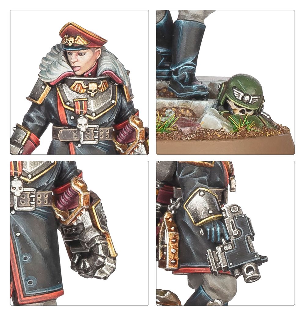 Astra Militarum: Commissar Graves | Buy Online from The Home Crafters