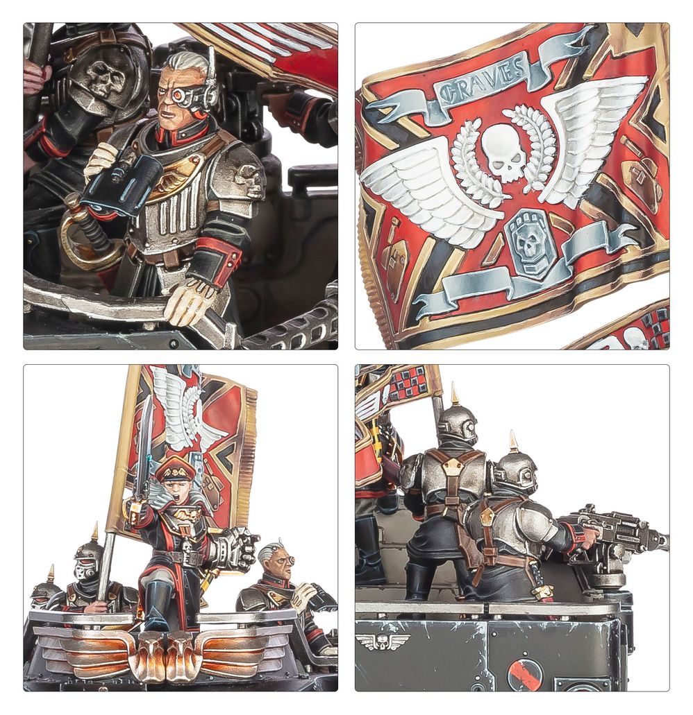 Astra Militarum: Commissar Graves | Buy Online from The Home Crafters