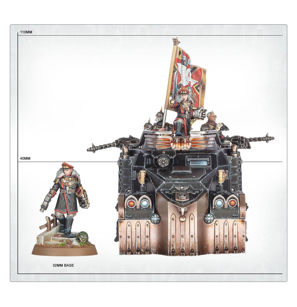 Astra Militarum: Commissar Graves | Buy Online from The Home Crafters