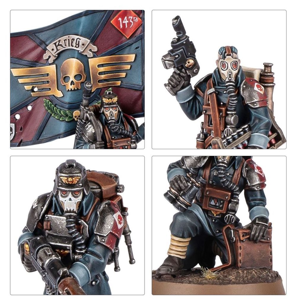 40k Battleforce Box - Astra Militarum: Krieg Siege Platoon | Buy Online from The Home Crafters