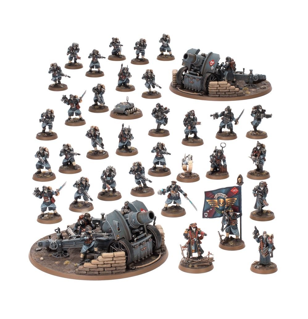 40k Battleforce Box - Astra Militarum: Krieg Siege Platoon | Buy Online from The Home Crafters
