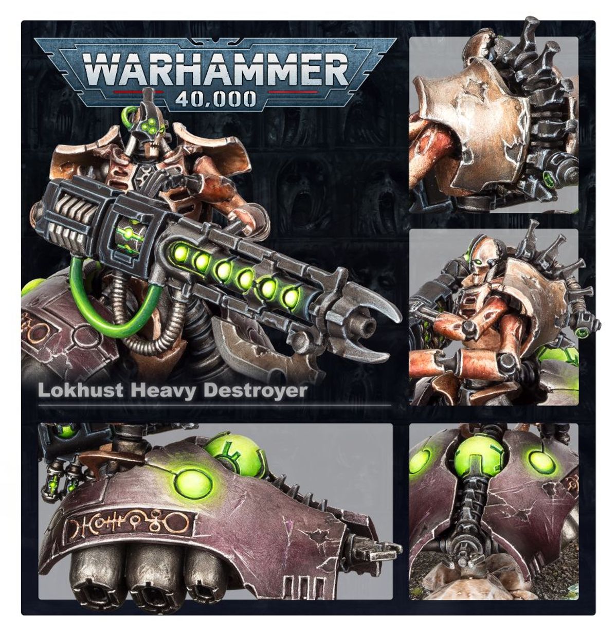 Warhammer 40k: Necrons - Lokhust Heavy Destroyer