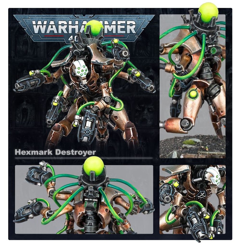 Necrons Hexmark Destroyer | Buy Online from The Home Crafters