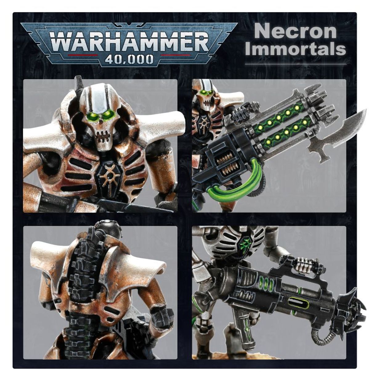 Warhammer 40k: Necrons - Immortals | Buy Online from The Home Crafters