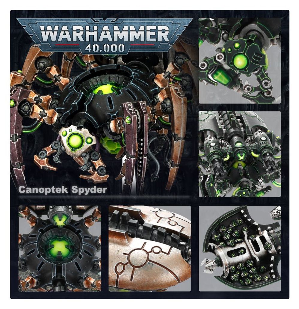 Necrons: Canoptek Spyder | Buy Online from The Home Crafters