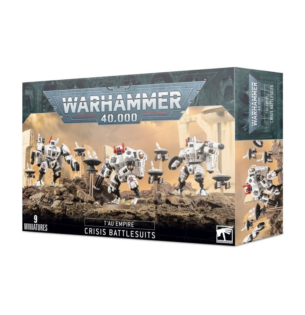 Tau Empire: XV8 Crisis Battlesuits Team