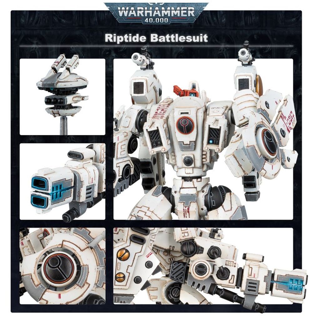 Tau Empire: XV104 Riptide Battlesuit