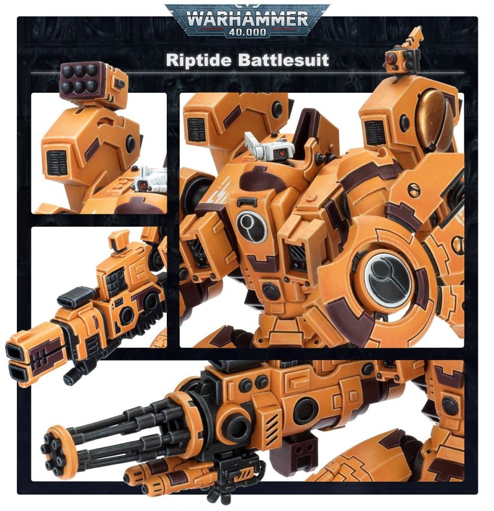 Tau Empire: XV104 Riptide Battlesuit