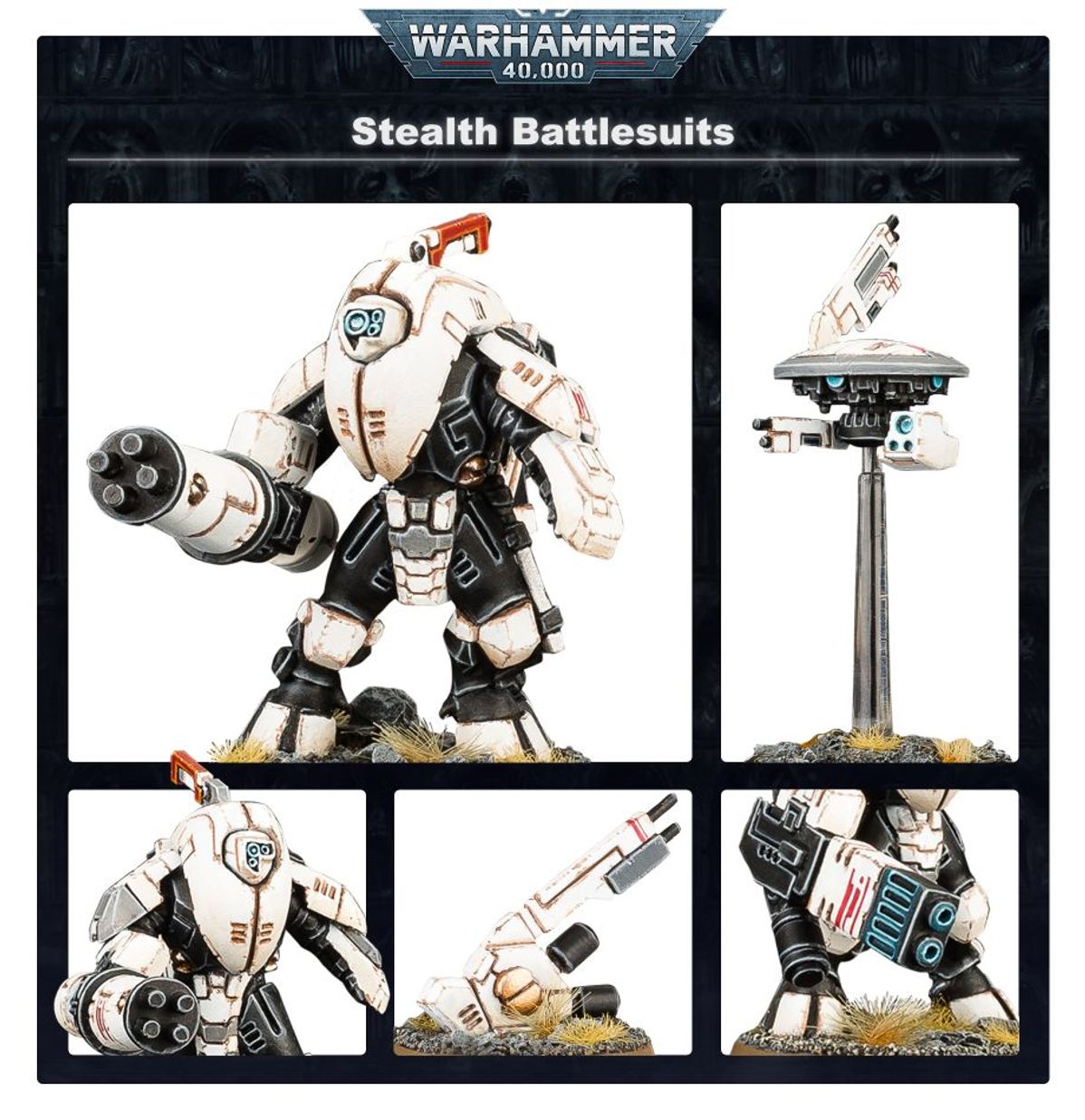 Warhammer 40k: T'au Empire - Stealth Battlesuits