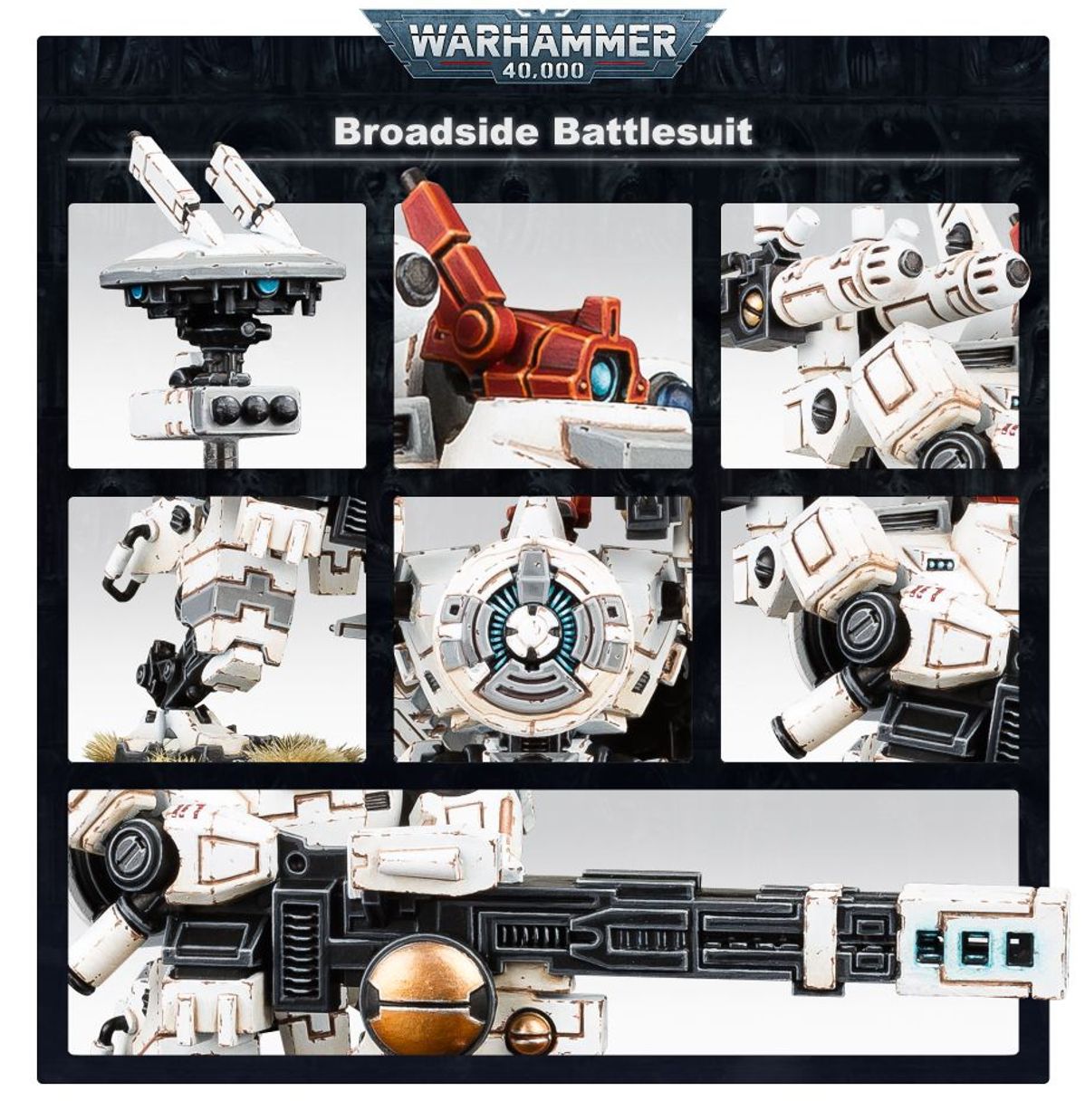 Warhammer 40k: T'au Empire - XV88 Broadside Battlesuit