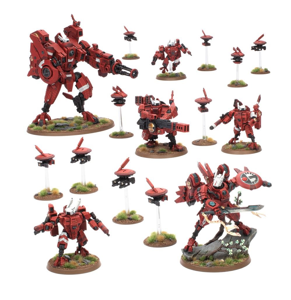 40k Battleforce Box - T'au Empire: Farsight Cadre | Buy Online from The Home Crafters