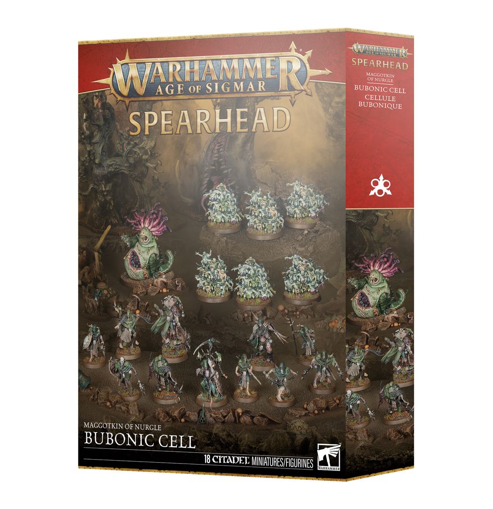 Spearhead: Maggotkin of Nurgle: Bubonic Cell | Buy Online from The Home Crafters