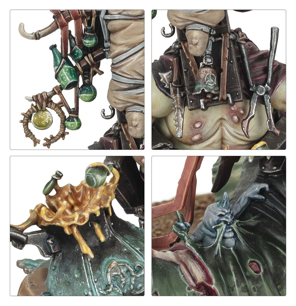 Maggotkin Of Nurgle: Festus The Leechlord | Buy Online from The Home Crafters