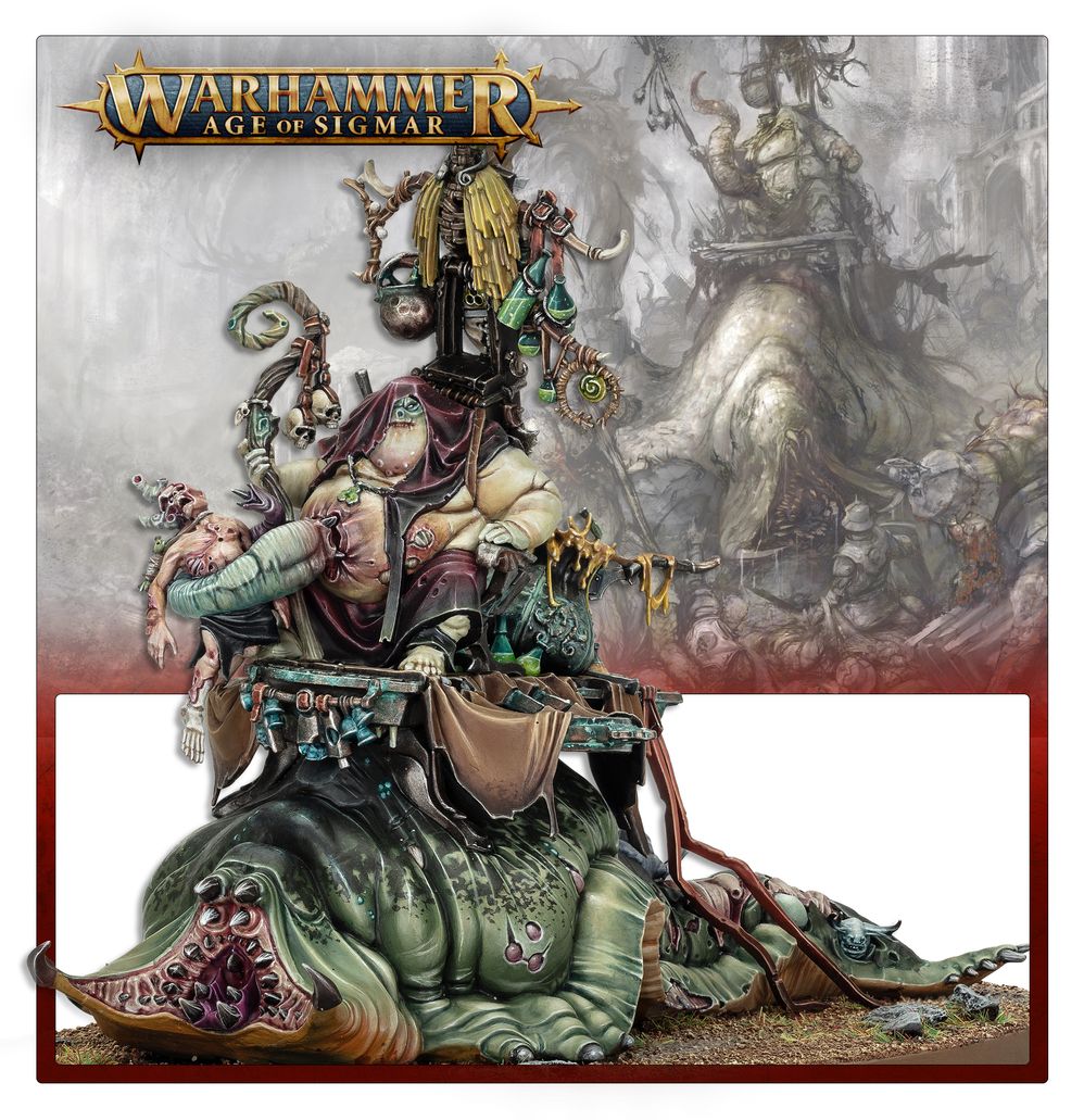 Maggotkin Of Nurgle: Festus The Leechlord | Buy Online from The Home Crafters