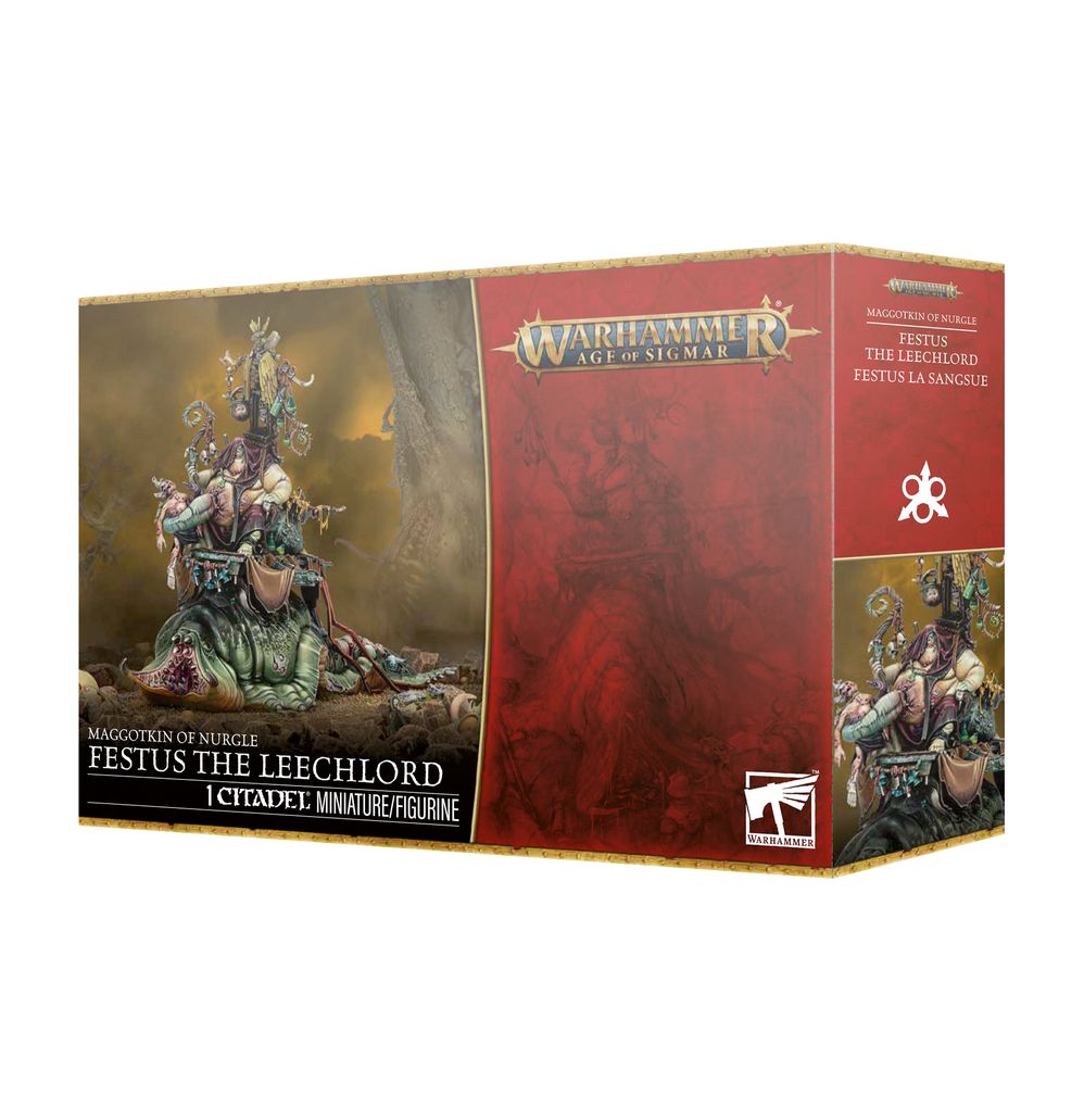 Maggotkin Of Nurgle: Festus The Leechlord | Buy Online from The Home Crafters
