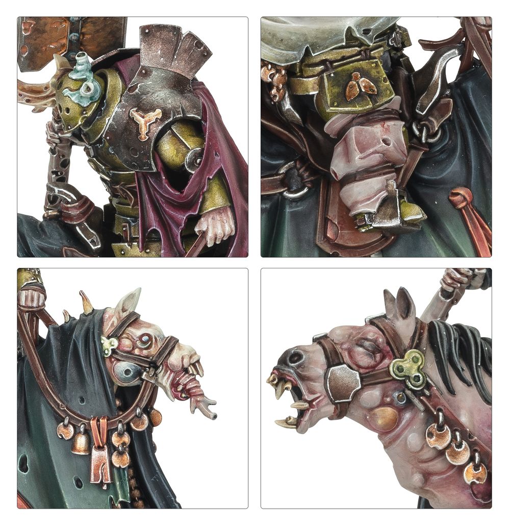 Maggotkin Of Nurgle: Sloven Knights | Buy Online from The Home Crafters