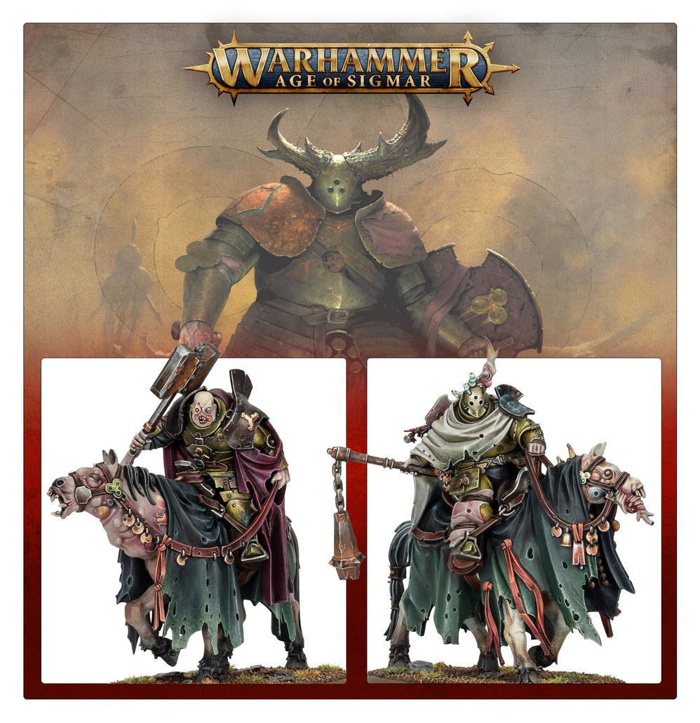 Maggotkin Of Nurgle: Sloven Knights | Buy Online from The Home Crafters