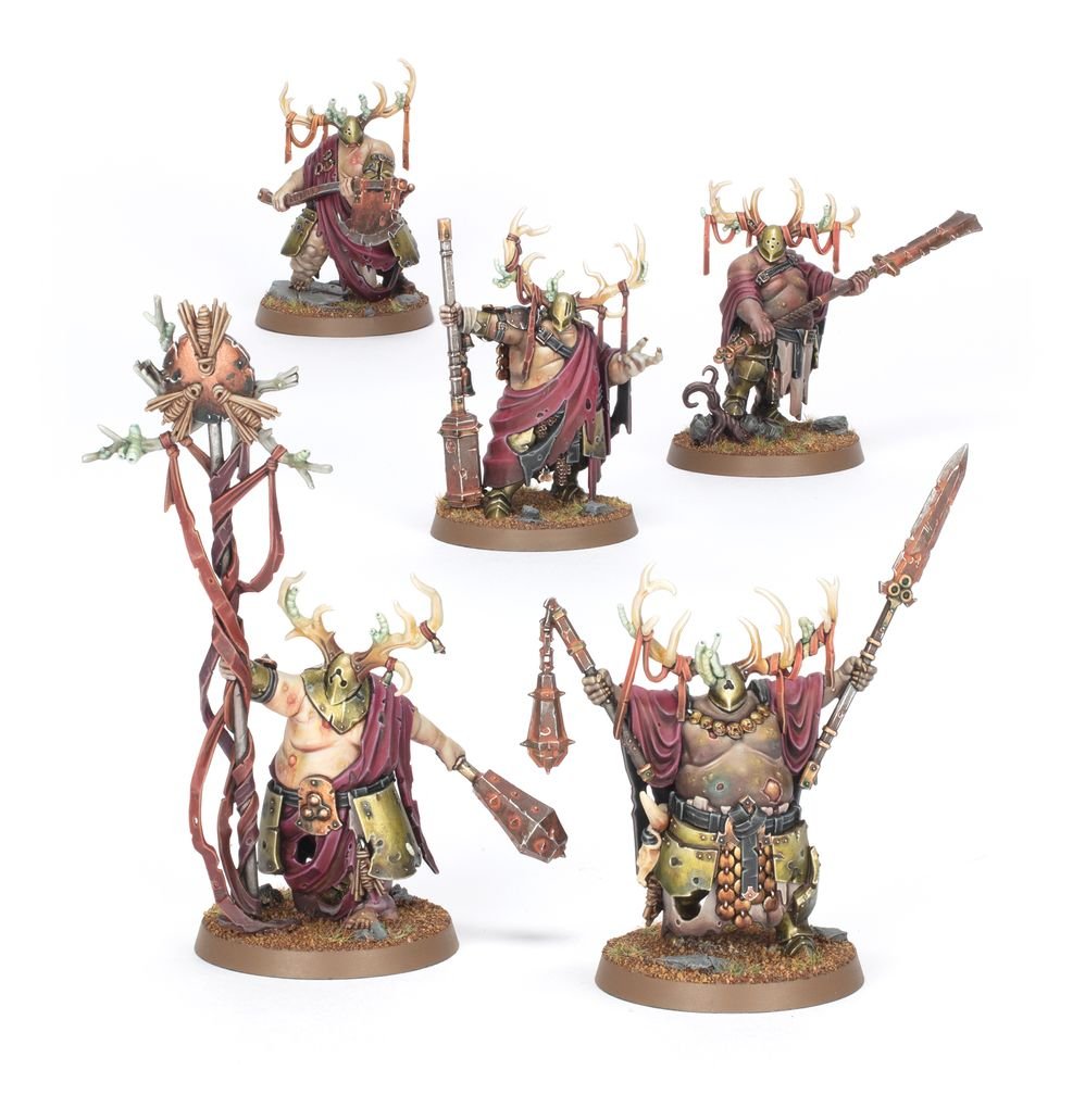 Maggotkin Of Nurgle: Putrid Blightkings | Buy Online from The Home Crafters