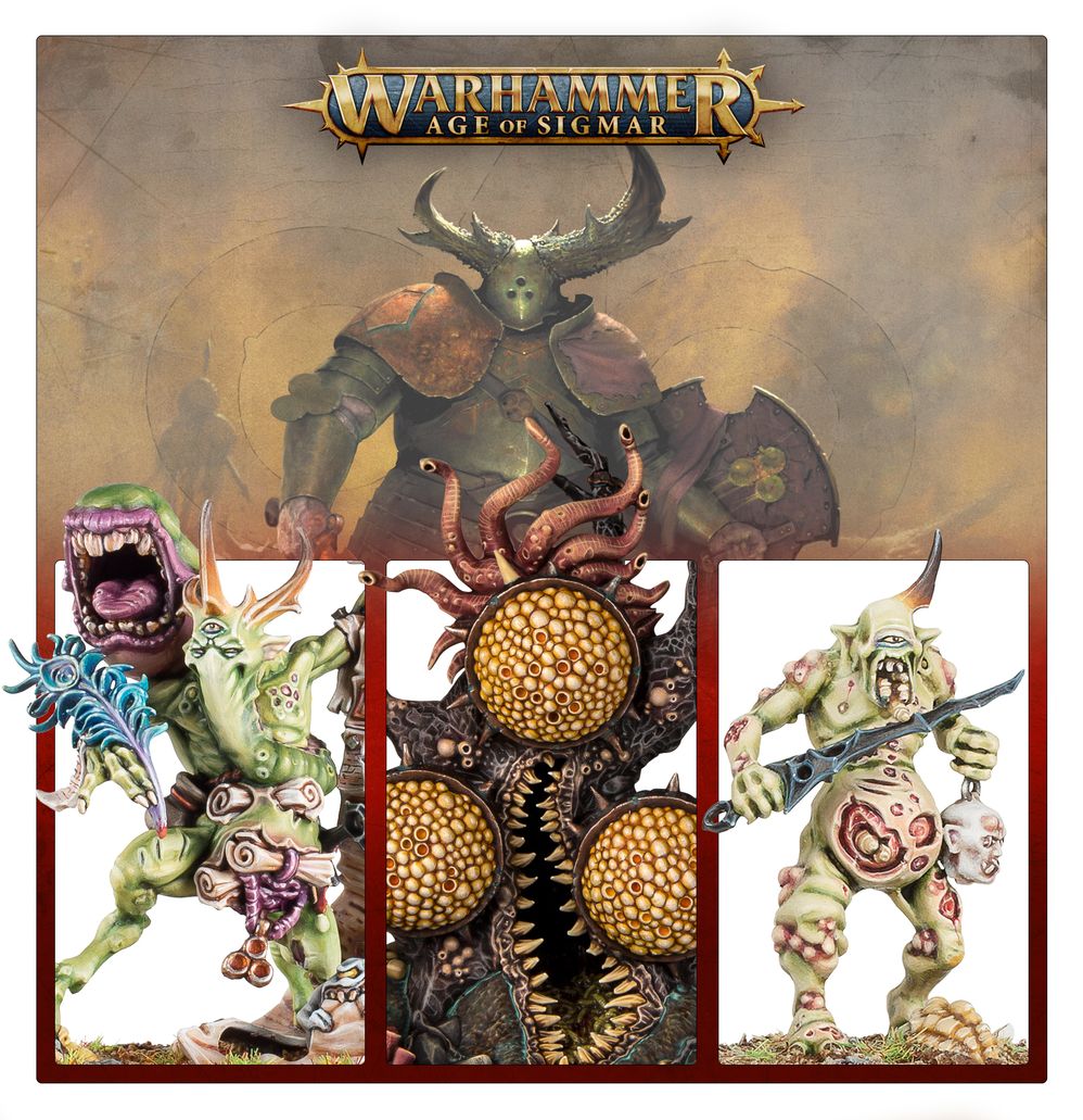 Regiment of Renown, Maggotkin Of Nurgle: The Pustules | Buy Online from The Home Crafters